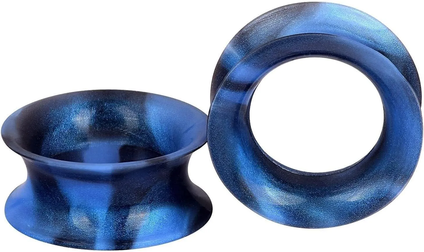 Tunnel Plug Earrings, Tunnel Plug Earrings Silicone Double Flared Tunnel Unisex Piercing Gauge Earrings 8pcs