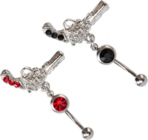 VALICLUD Fashionable -shaped Navel Ring Belly Button Piercing Jewelry Stylish Navel Decoration Unique