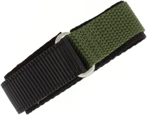 Watch Band Nylon One Piece Wrap Sport Strap Military Adjustable Velcro 18 millimeter