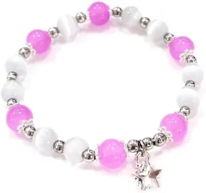 YIYUGEY Crystal Y2k Anklet Bracelets Star Moon Shape Handmade Stone Bead Stretch Bracelet Luckly Beads Bracelet Beach Foot Jewelry Surprise for Women Mom Wife
